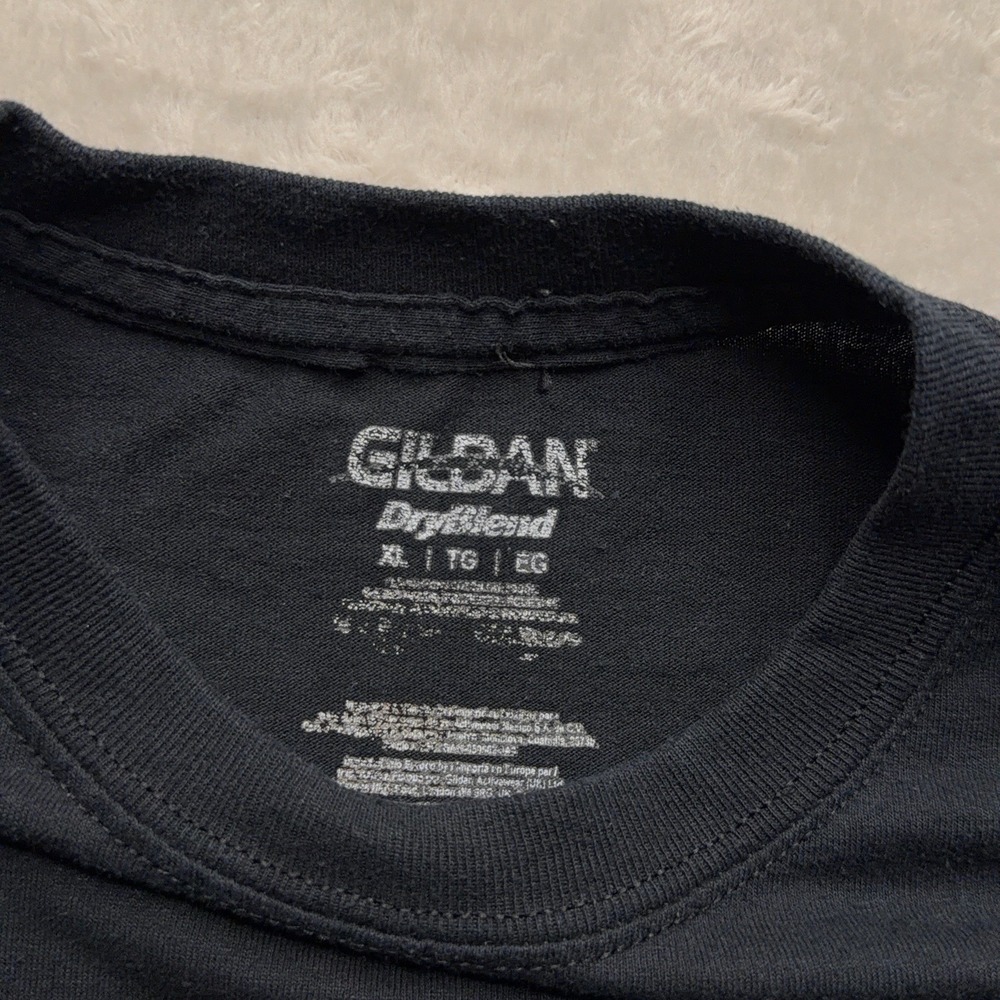 KSHE 95 St Louis Real Rock Radio T Shirt Mens XL Black Distressed Graphic Grunge - Picture 6 of 11